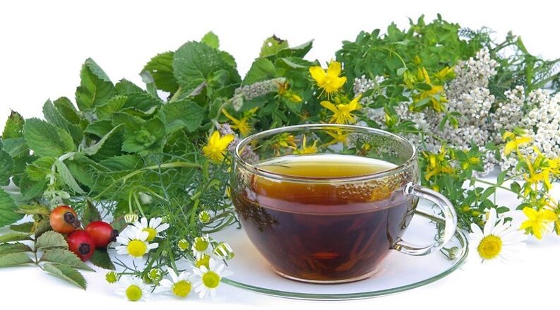 herbal tea to eliminate parasites from the body